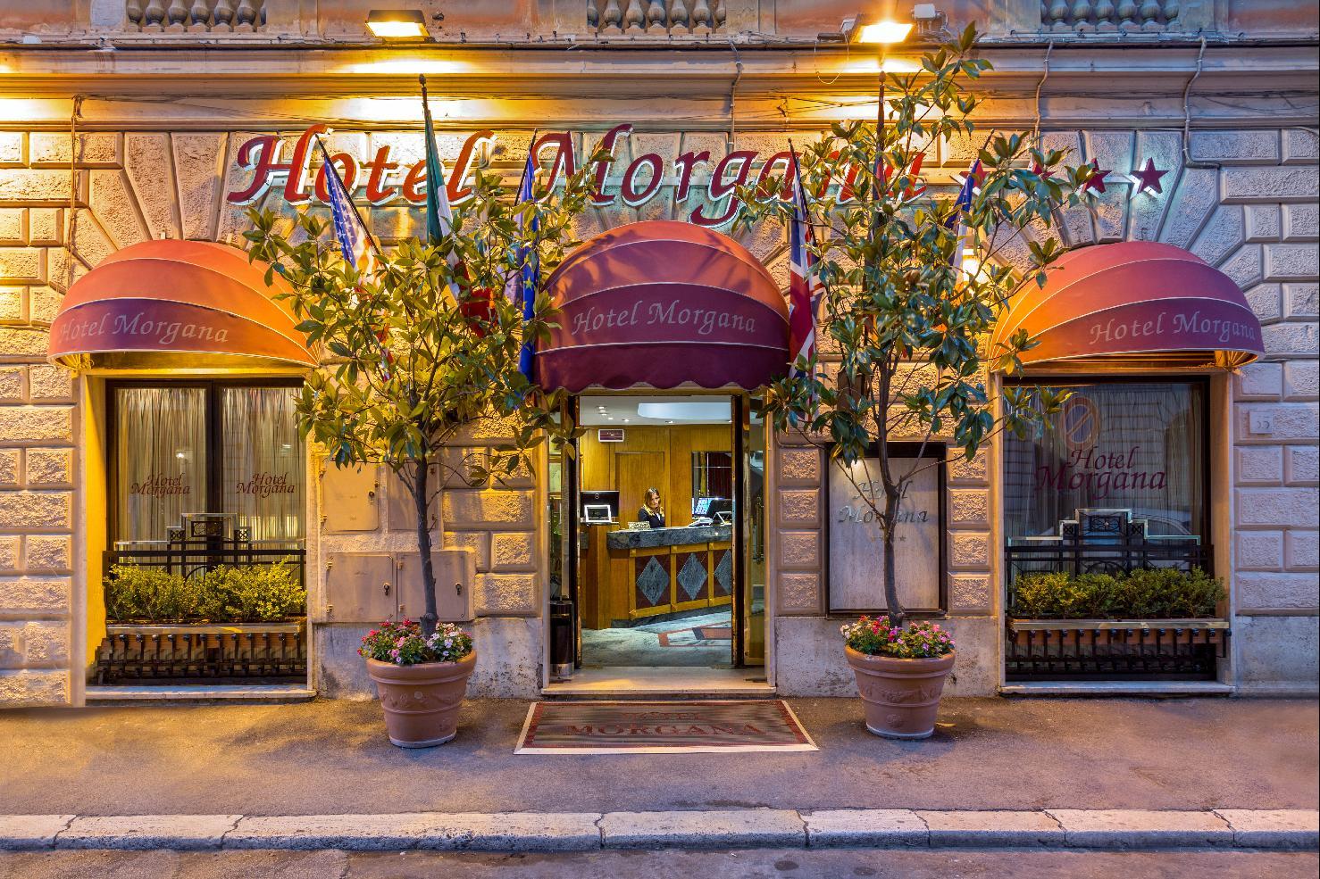 Hotel Morgana Рим Екстериор снимка
